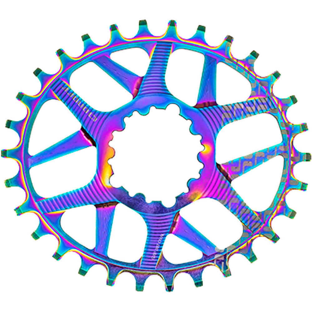 Onoff platos bicicleta carretra AM PLATO DM SRAM GXP OVAL 30T vista frontal