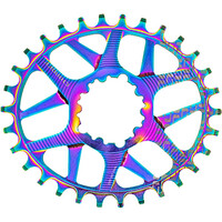 Onoff platos bicicleta carretra AM PLATO DM SRAM GXP OVAL 30T vista frontal