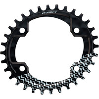 Onoff platos mtb AM PLATO ONOFF (BCD104) OVAL 34T vista frontal