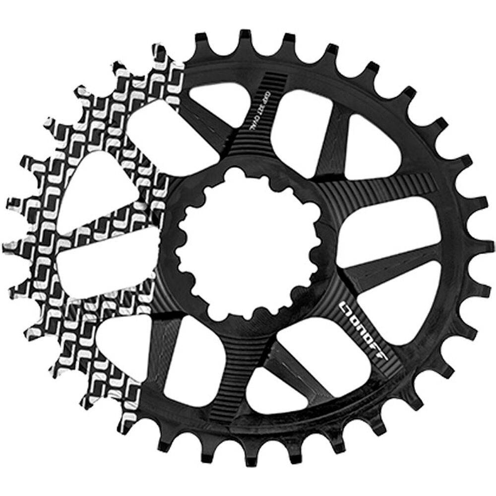 Onoff platos mtb AM PLATO ONOFF DM (SRAM GXP) OVAL 30T vista frontal