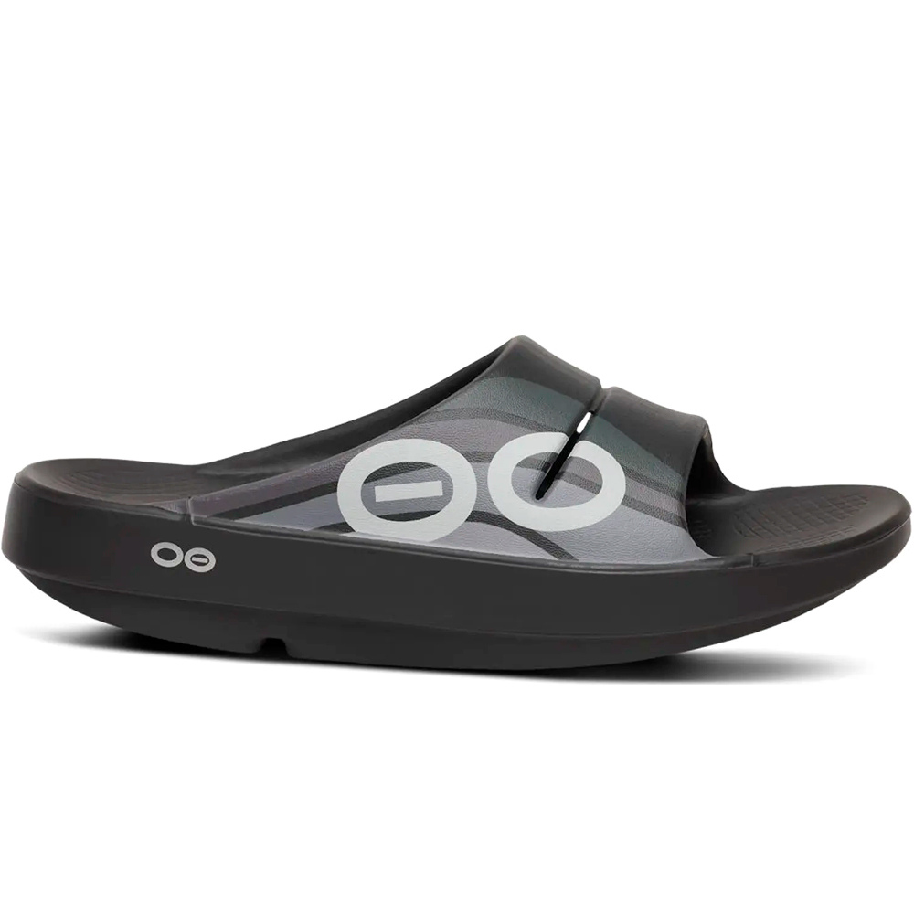 Oofos sandalias trekking hombre SANDALIA RECOVERY OOAHH SPORT lateral exterior