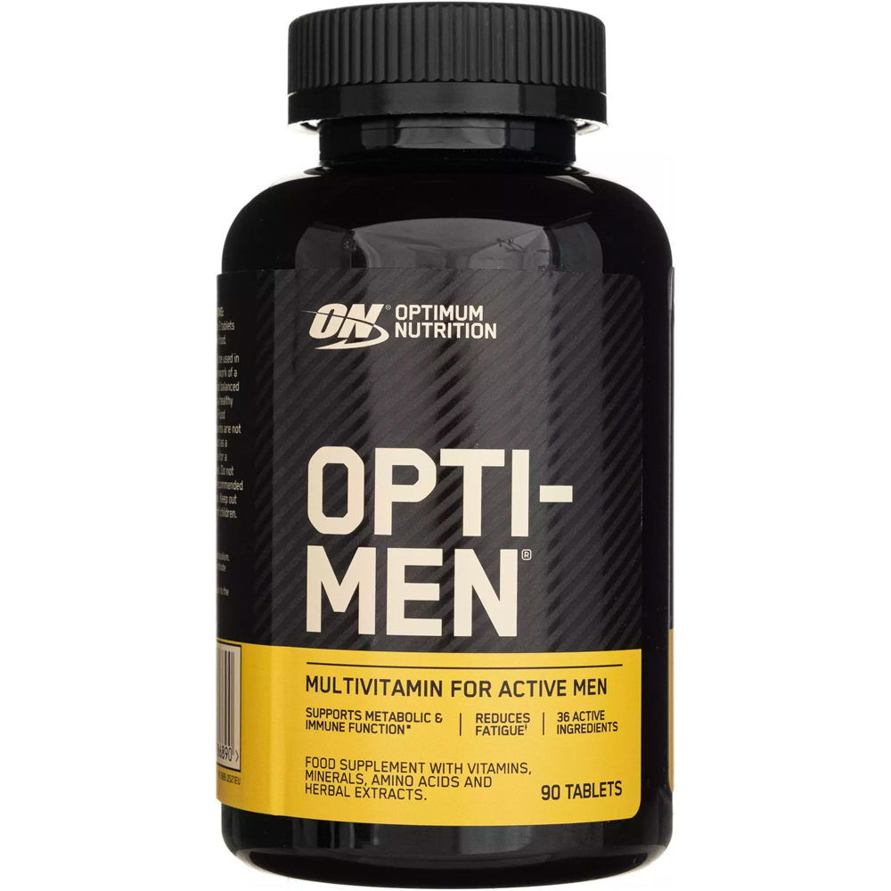 Optimum Nutrition Acidos Grasos ON OPTI-MEN 90 TABS vista frontal