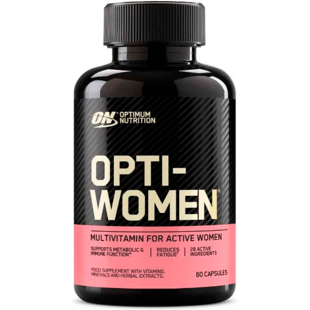 Optimum Nutrition Acidos Grasos ON OPTI-WOMEN 60 TABS vista frontal