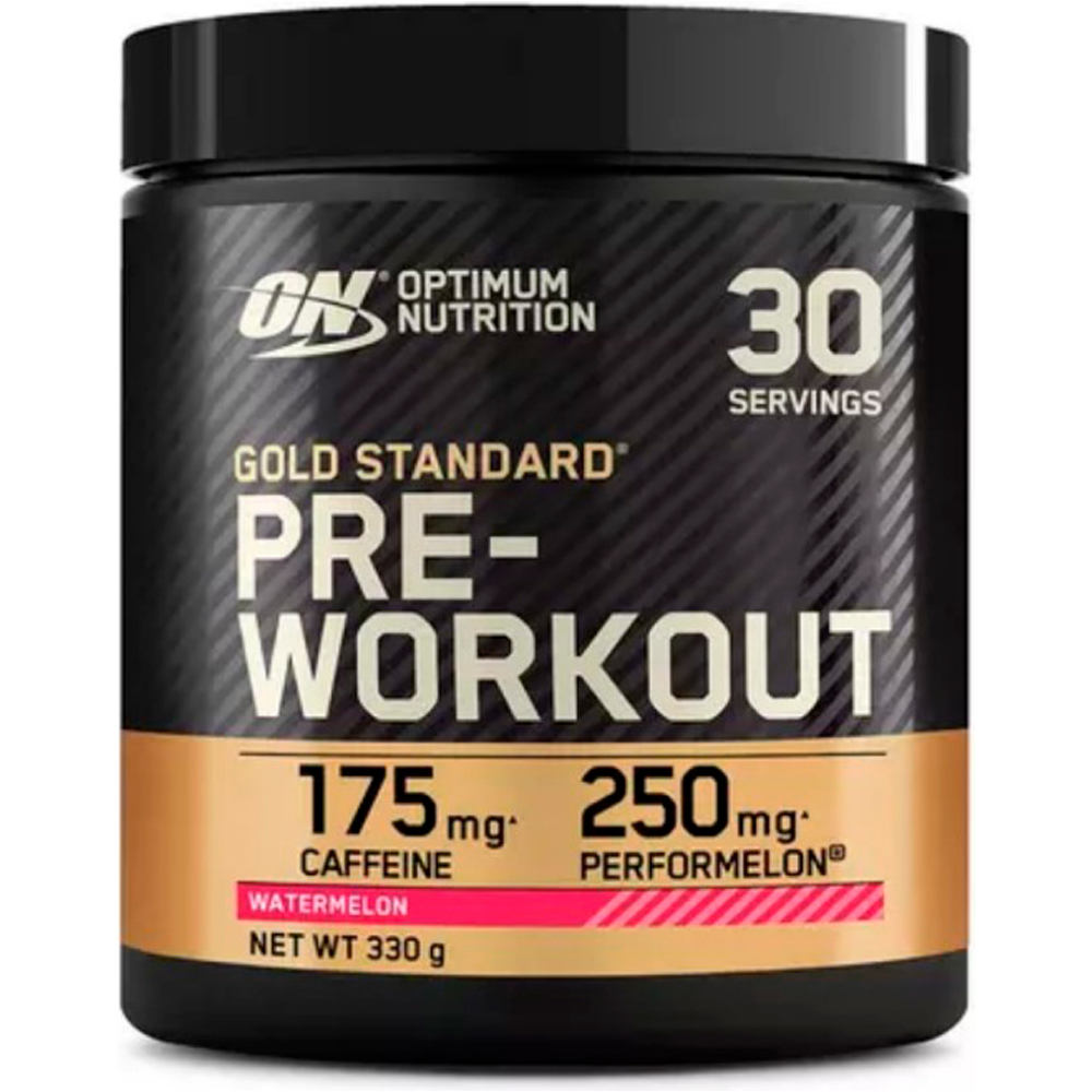 Optimum Nutrition Bebidas Energeticas ON Gold Standard Pre Workout 300G Waterm vista frontal