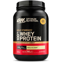Optimum Nutrition proteínas ON 100% Whey Gold Standard 780g vista frontal