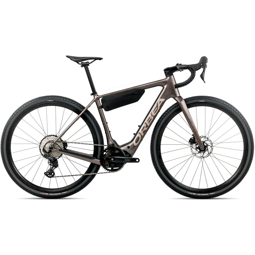 Orbea BICICLETA ELÉCTRICA CARRETERA DENNA H30 2026 vista frontal
