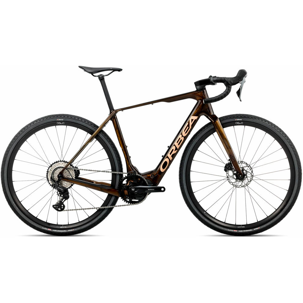 Orbea BICICLETA ELÉCTRICA CARRETERA DENNA M20 2026 vista frontal
