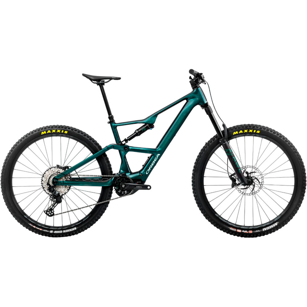 Orbea BICICLETA ELÉCTRICA MONTAÑA RISE LT H20 2026 vista frontal