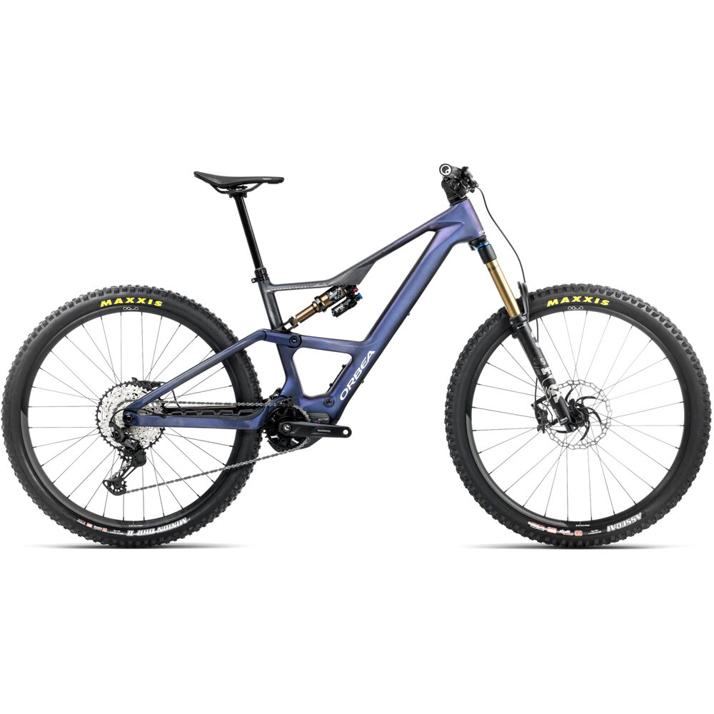 Orbea BICICLETA ELÉCTRICA MONTAÑA RISE LT M10 420W vista frontal