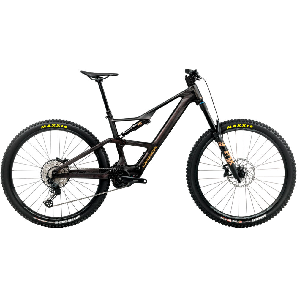 Orbea BICICLETA ELÉCTRICA MONTAÑA RISE LT M20 630W 2026 vista frontal