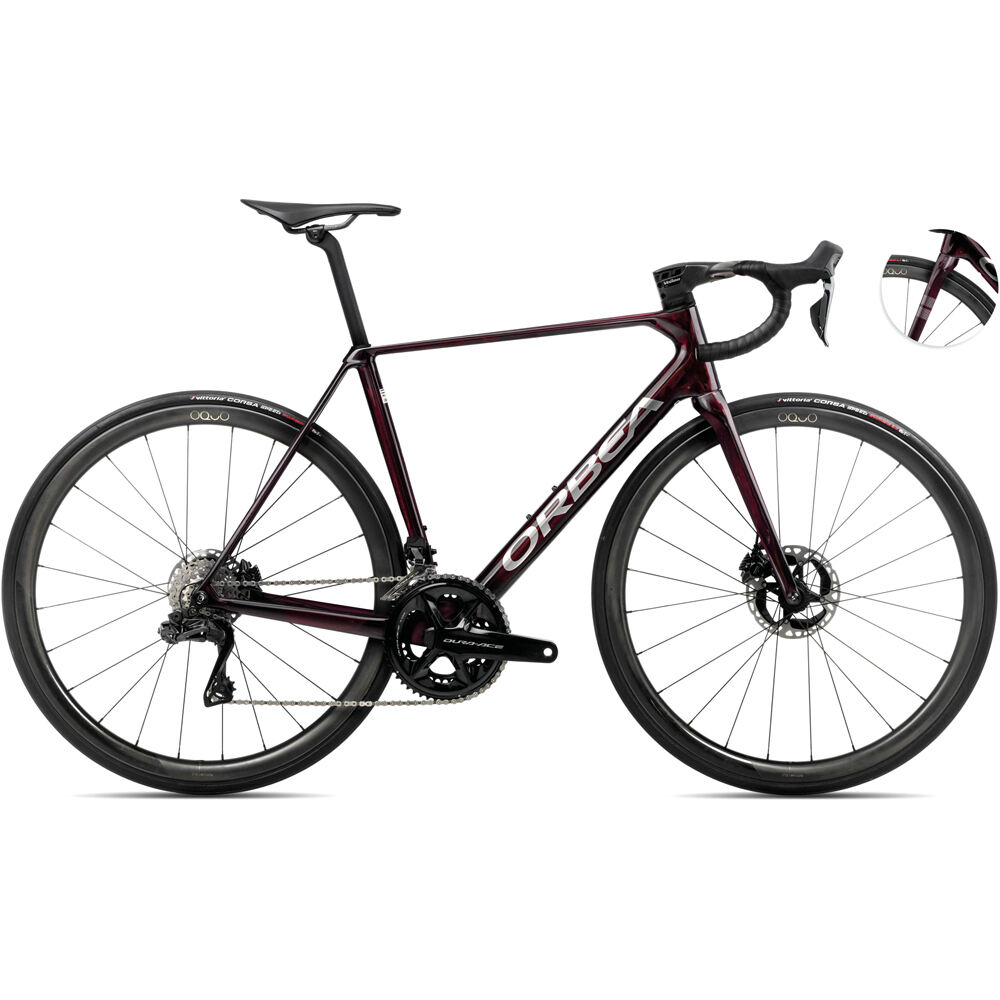 Orbea bicicletas de carretera carbono ORCA M10iLTD PWR vista frontal