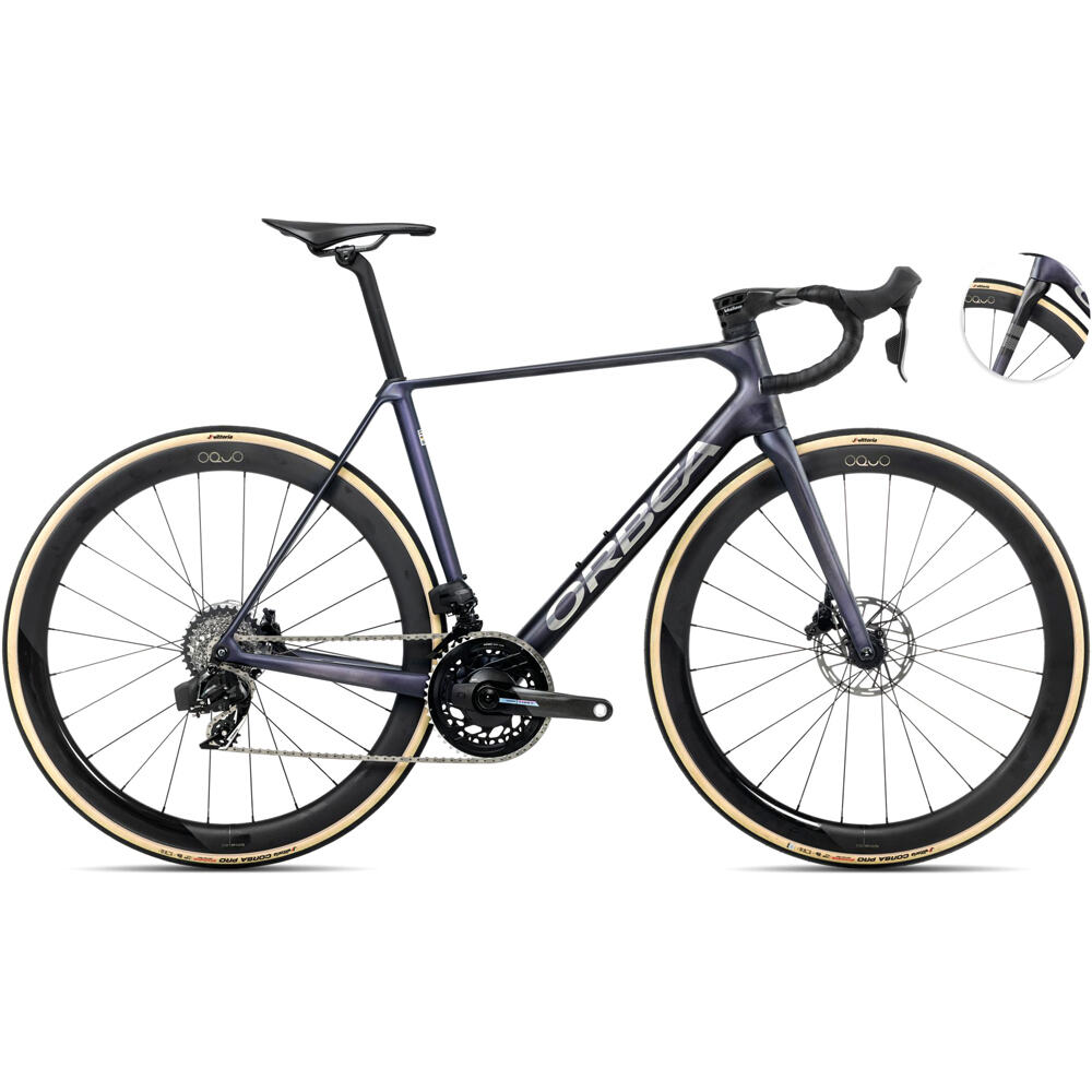 Orbea bicicletas de carretera carbono ORCA M21eLTD PWR vista frontal