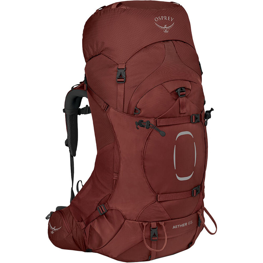Osprey mochila montaña Aether 65 vista frontal
