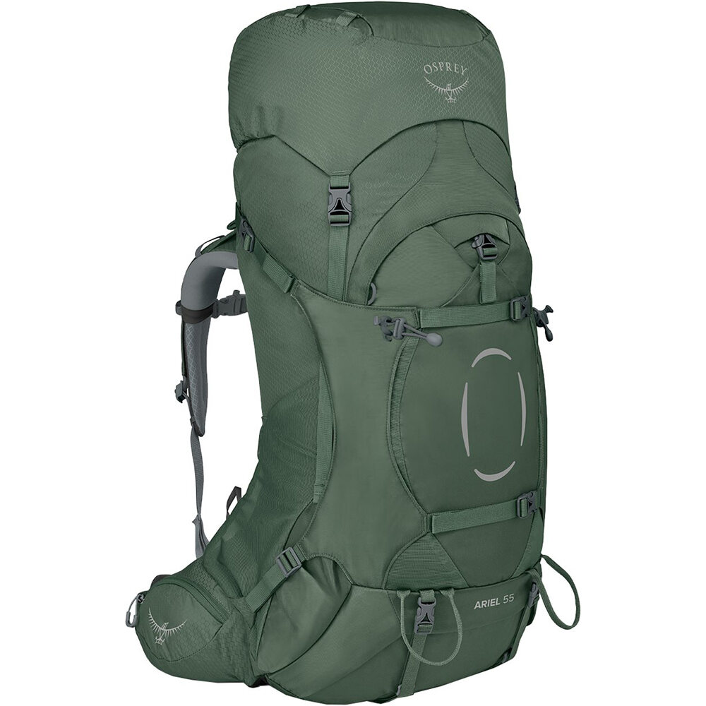 Osprey mochila montaña Ariel 55 W vista frontal
