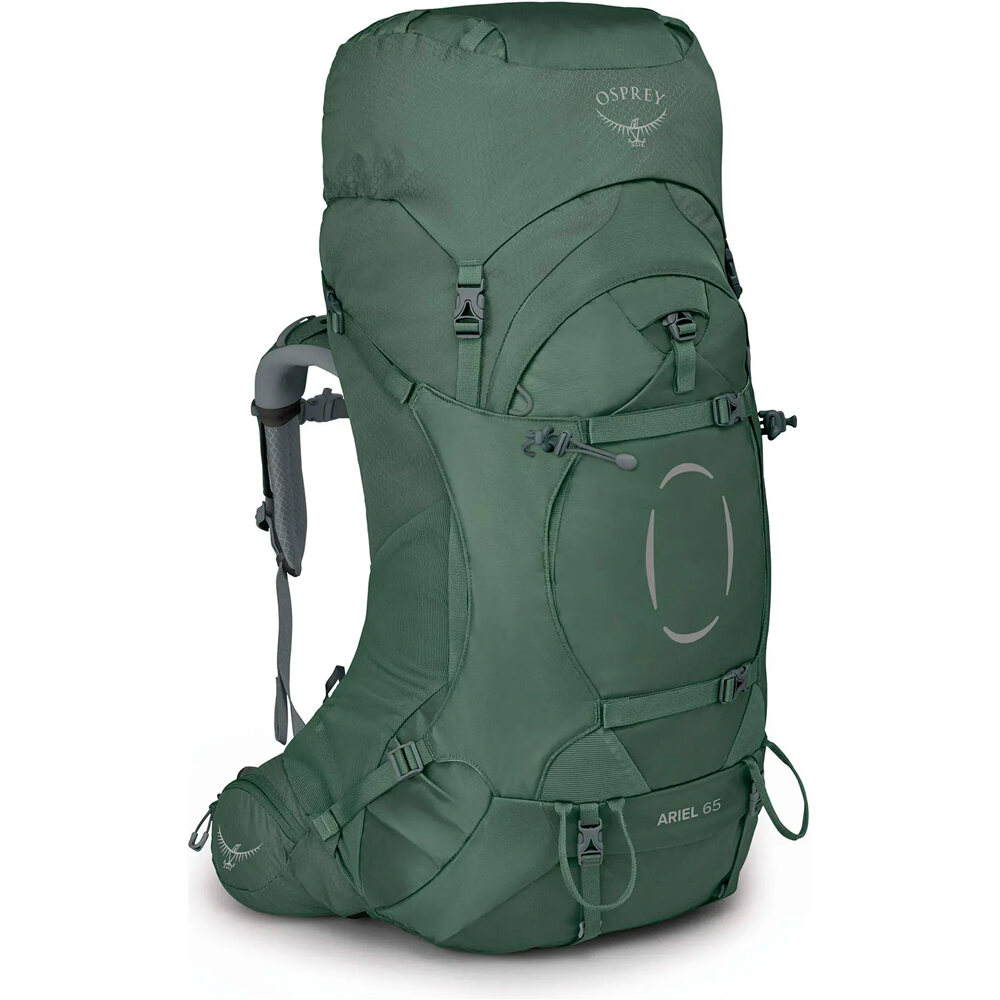 Osprey mochila montaña Ariel 65 W vista frontal