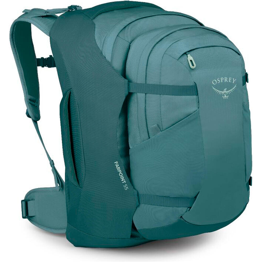 Osprey mochila montaña Farpoint 55 vista frontal