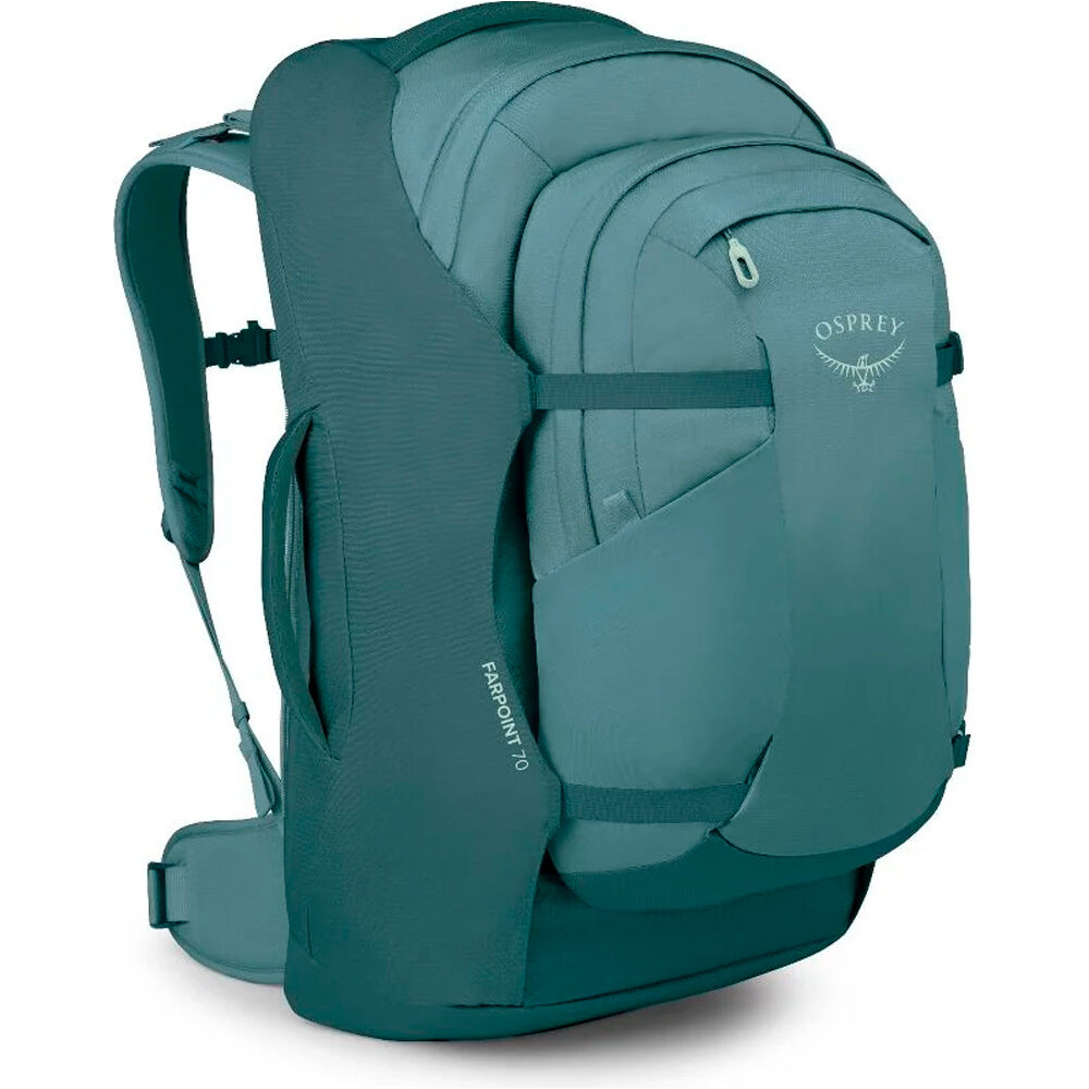 Osprey mochila montaña Farpoint 70 vista frontal