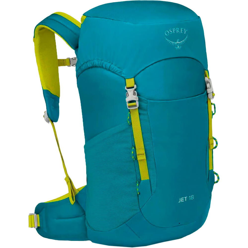 Osprey mochila montaña JET 18 vista frontal