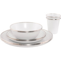 Outwell mesa camping DELIGHT servicio mesa 2 pax vista frontal