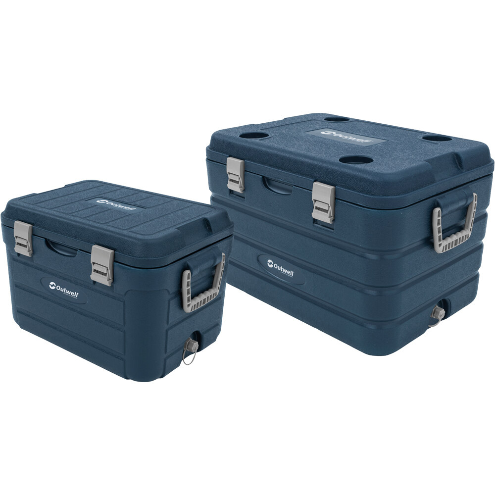 Outwell nevera isotérmica FULMAR COMBO pack 2 neveras 30 y 60 l vista frontal