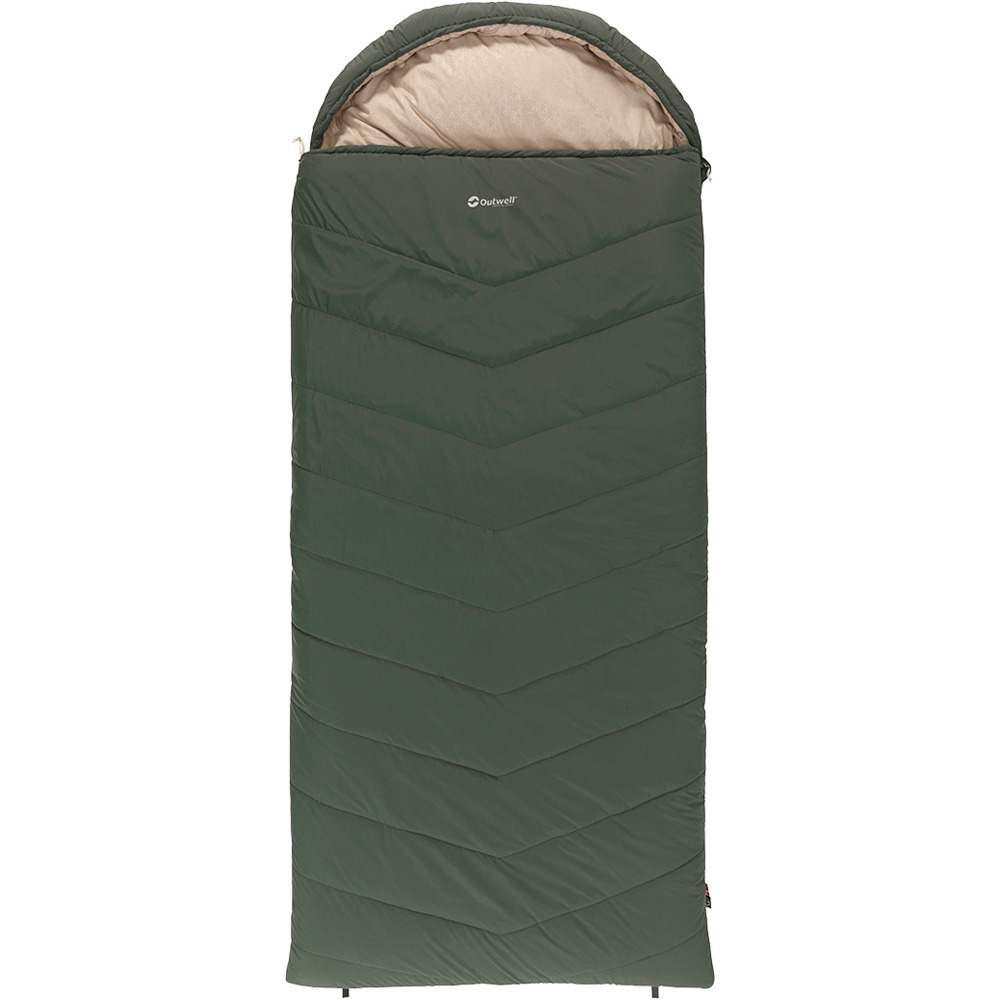 Outwell saco de dormir CALDERA LUX XL vista frontal