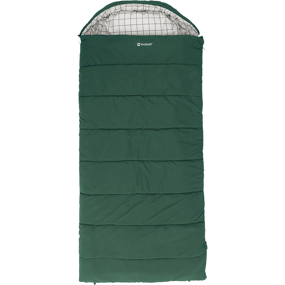 Outwell saco de dormir CAMPER LUX XL vista frontal