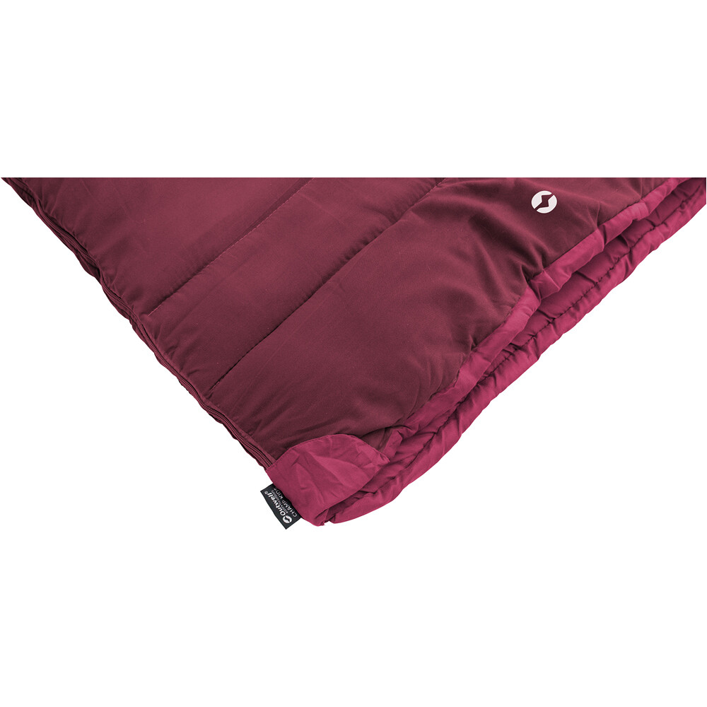 Outwell saco de dormir CHAMP KIDS Deep Red 04