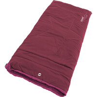Outwell saco de dormir CHAMP KIDS Deep Red vista frontal