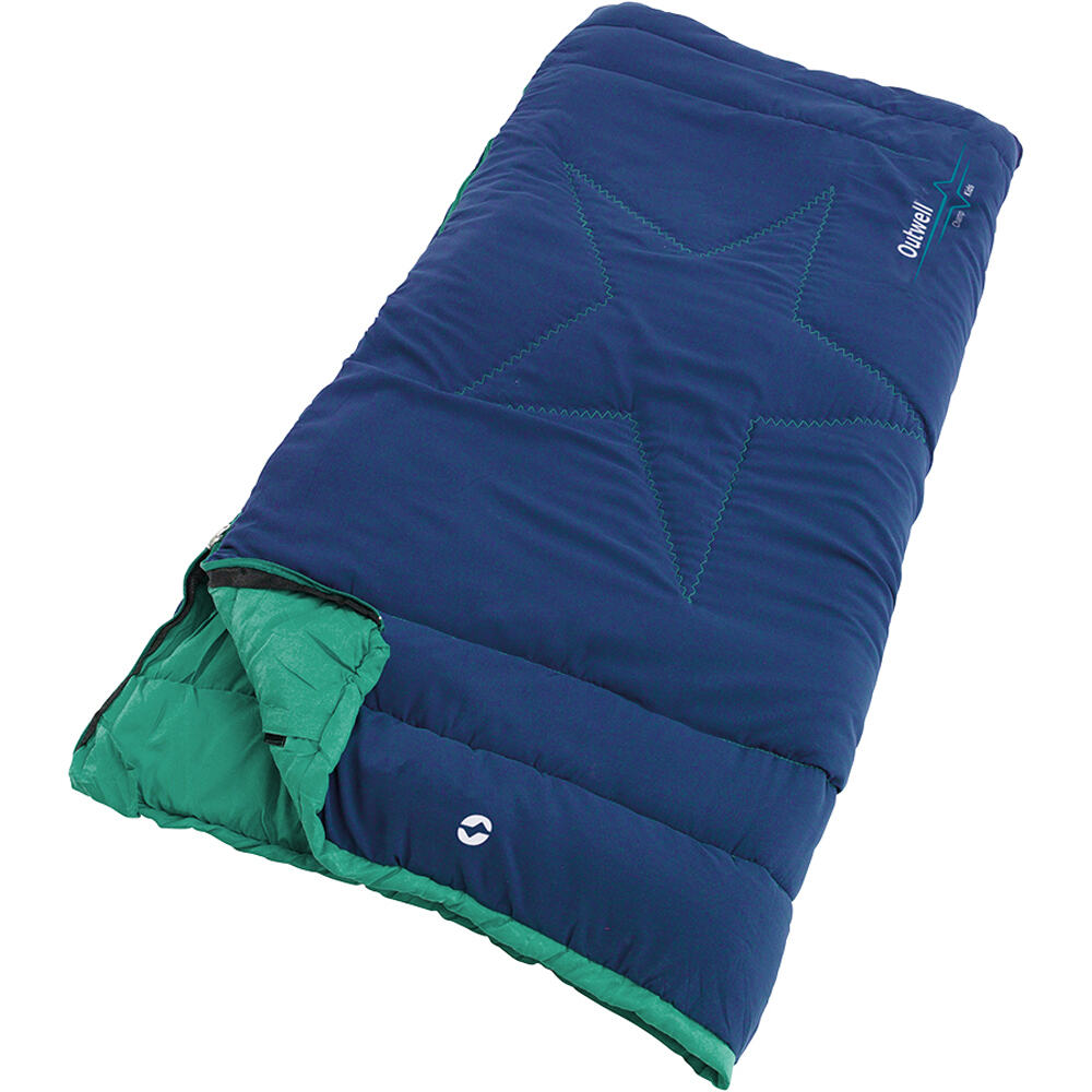 Outwell saco de dormir CHAMP KIDS Ocean Blue 01