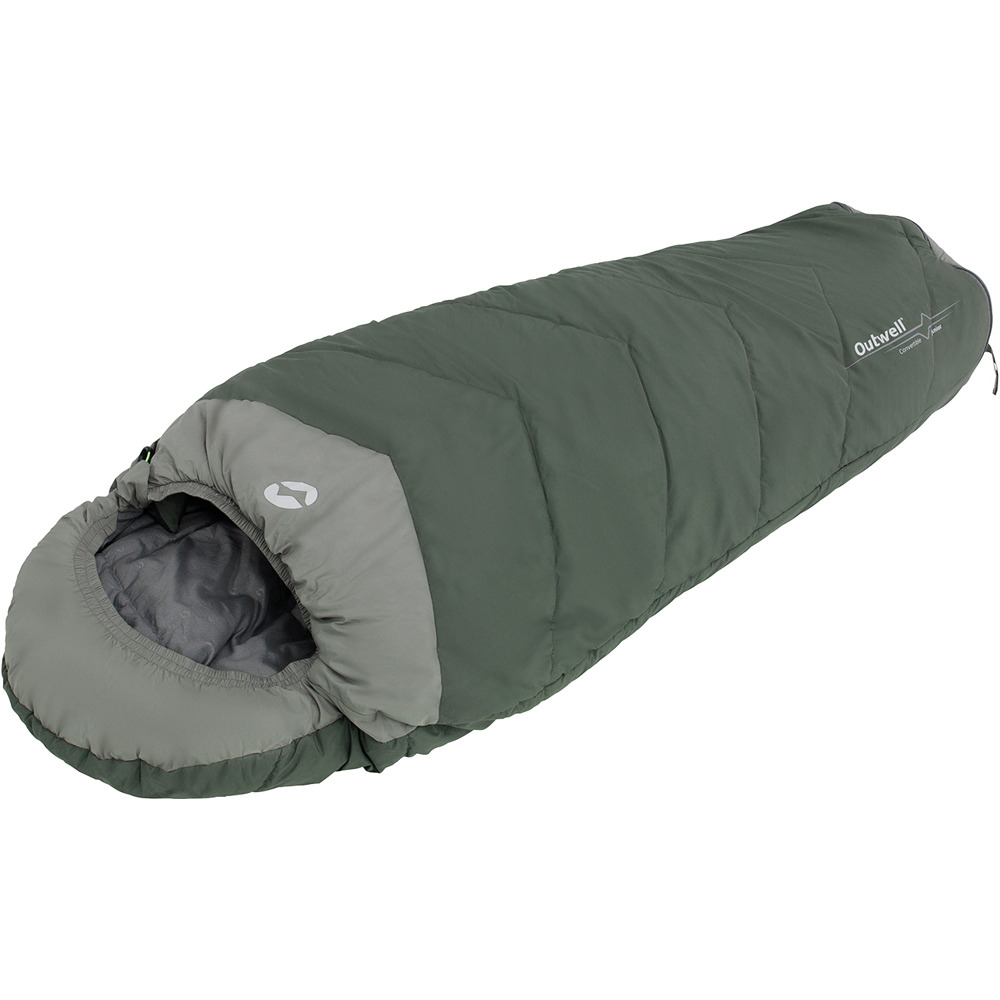 Outwell saco de dormir CONVERTIBLE JUNIOR Dusty Green 01
