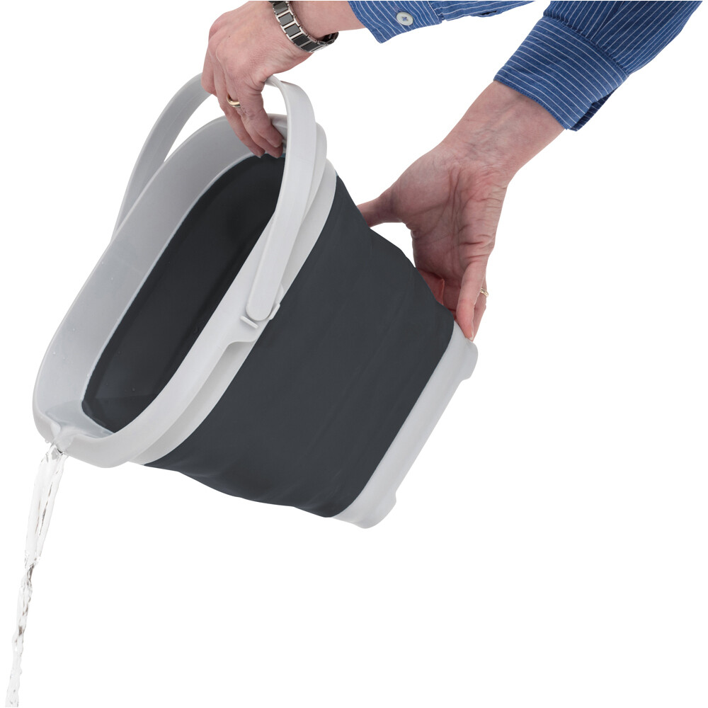 Outwell varios menaje COLLAPS BUCKET SQUARE cubo con tapa 03