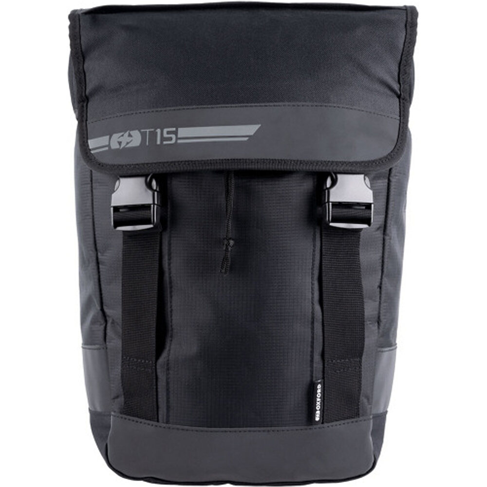 Oxc alforjas bicicleta T15 QR Pannier Bag 1.0 15L vista frontal