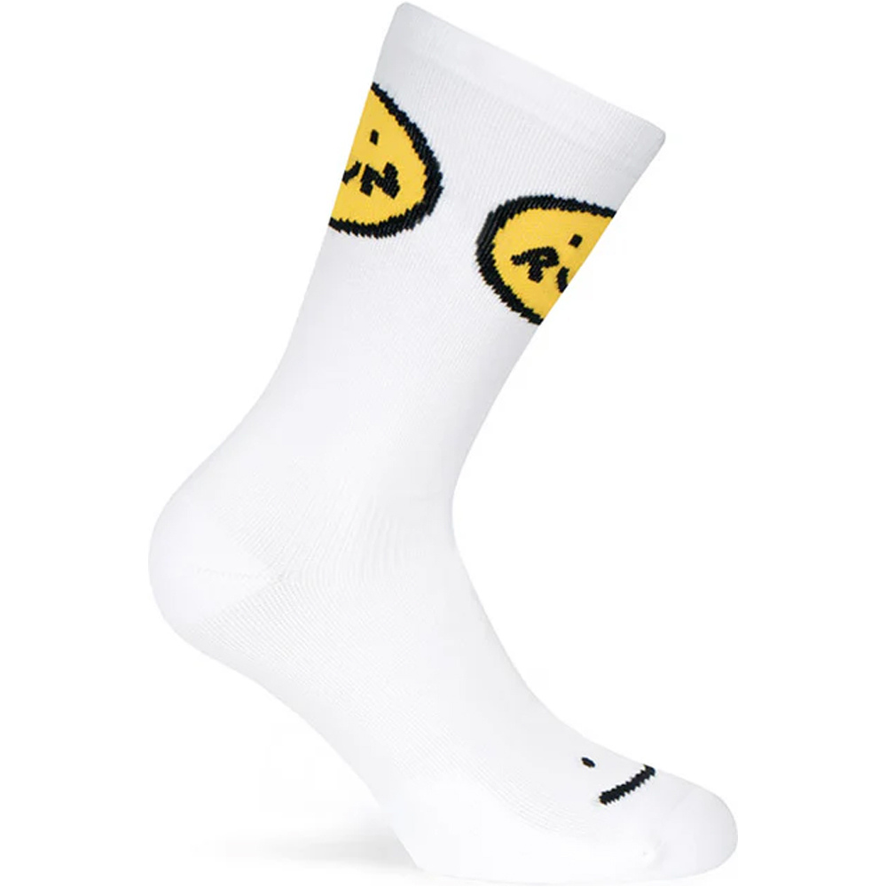 Pacific&Co calcetines running SMILE RUN vista frontal