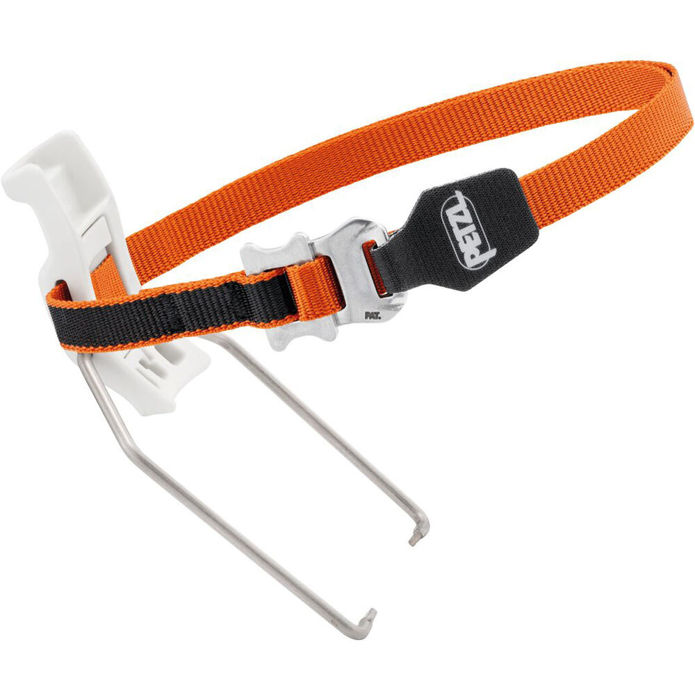Petzl accesorio montaña Fijaciones traseras BACK LEVER vista frontal