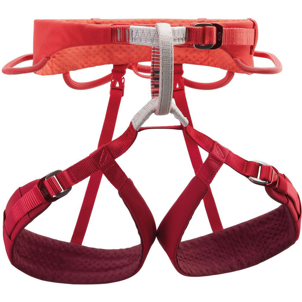 Petzl arnés Arns LUNA CORAL RED vista frontal
