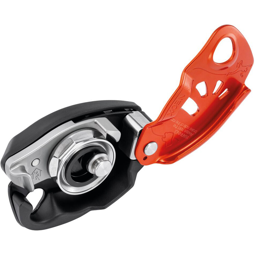 Petzl asegurador escalada Asegurador NEOX Naranja 03