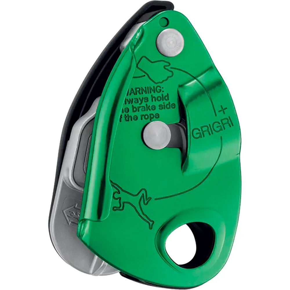 Petzl asegurador escalada GRIGRI vista frontal