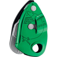 Petzl asegurador escalada GRIGRI vista frontal