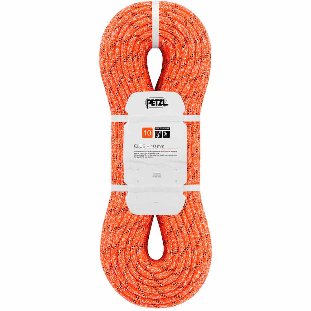 Petzl cuerda escalada Cuerda CLUB + 10MM 40M vista frontal