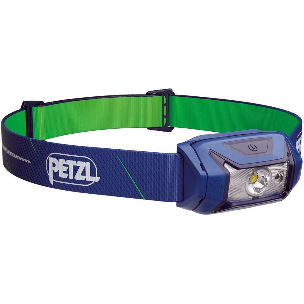 Petzl frontal TIKKA CORE BLUE vista frontal