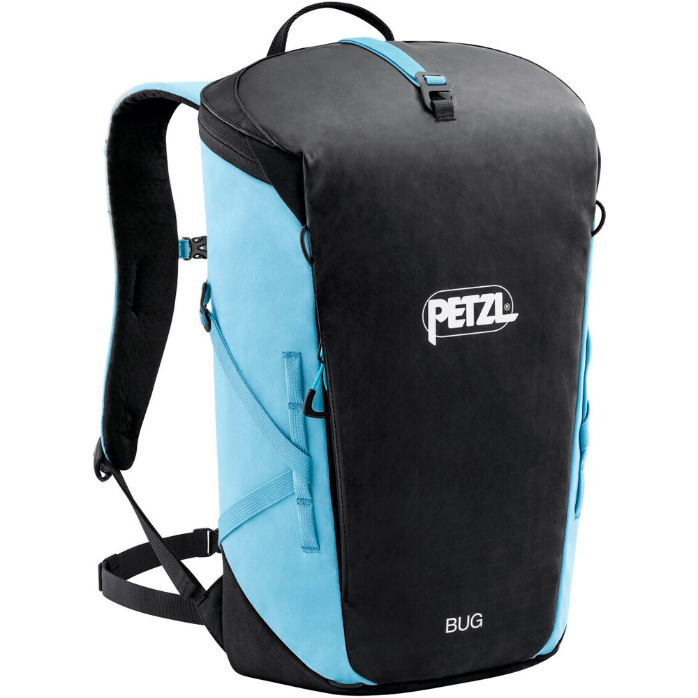 Petzl mochila montaña BUG vista frontal