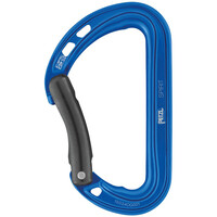 Petzl mosquetón escalada Mosquetn SPIRIT curvo vista frontal