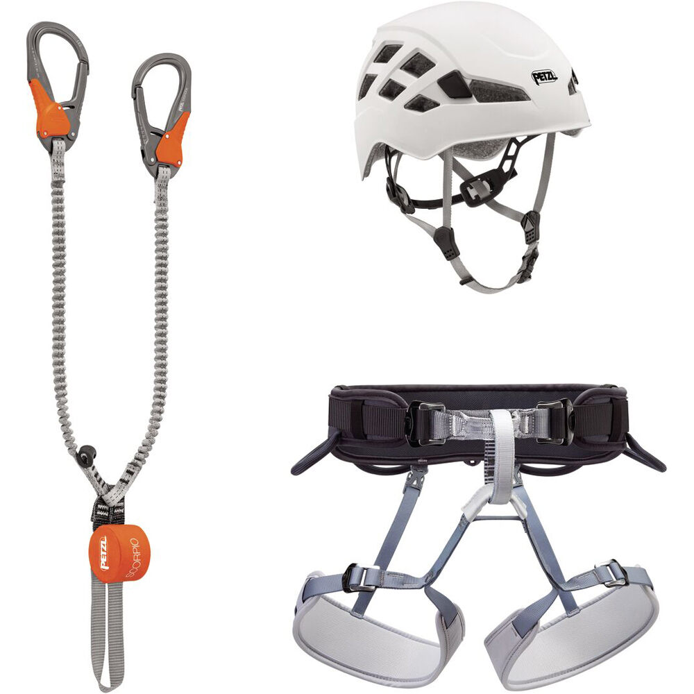 Petzl varios roca Kit VIA FERRATA EASHOOK vista frontal