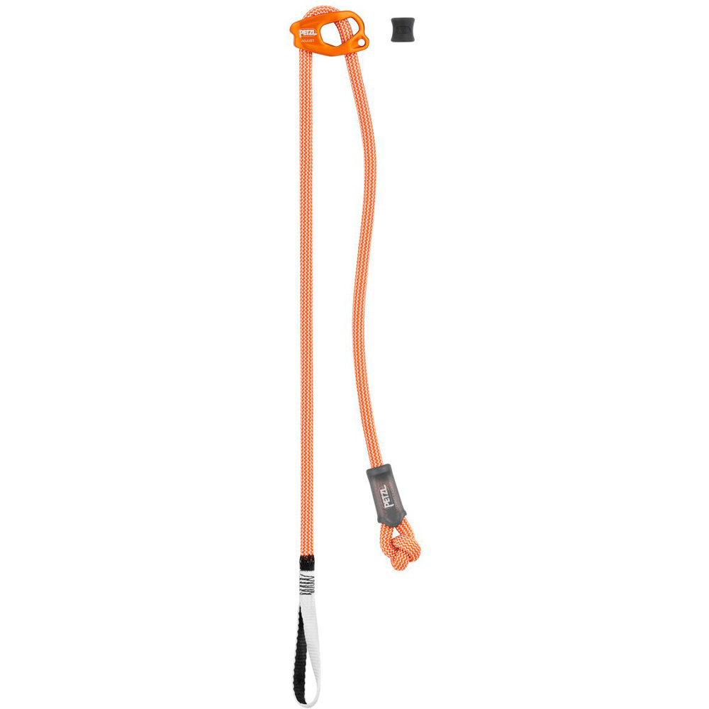 Petzl varios roca Lanyard CONNECT ADJUST Naranja vista frontal