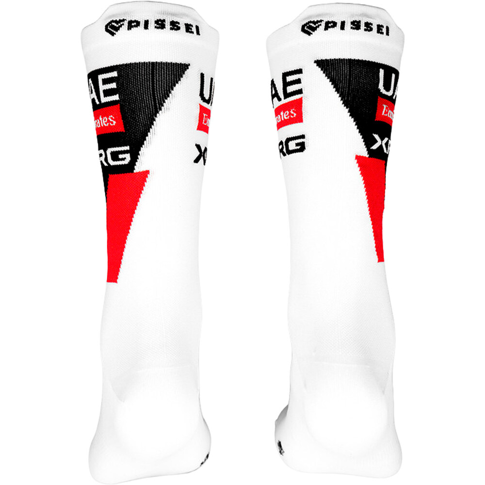 Pissei calcetines ciclismo UAE SOCKS vista detalle