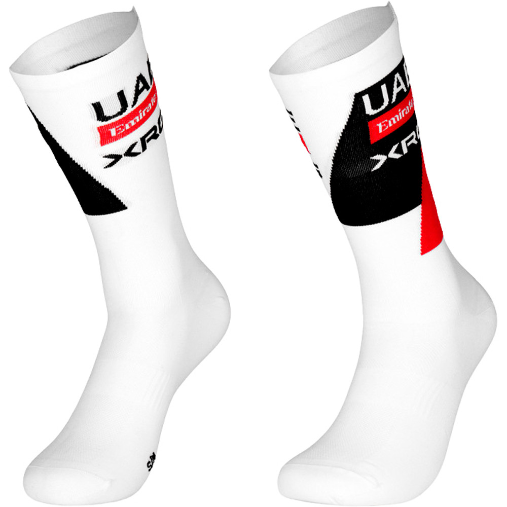 Pissei calcetines ciclismo UAE SOCKS vista trasera