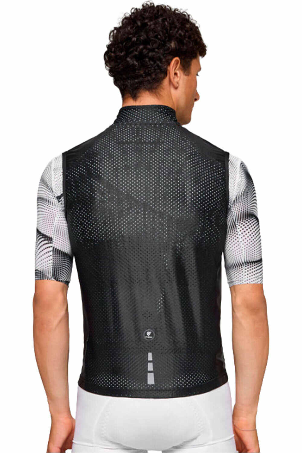 Pissei chaleco ciclismo hombre CORE VEST vista trasera
