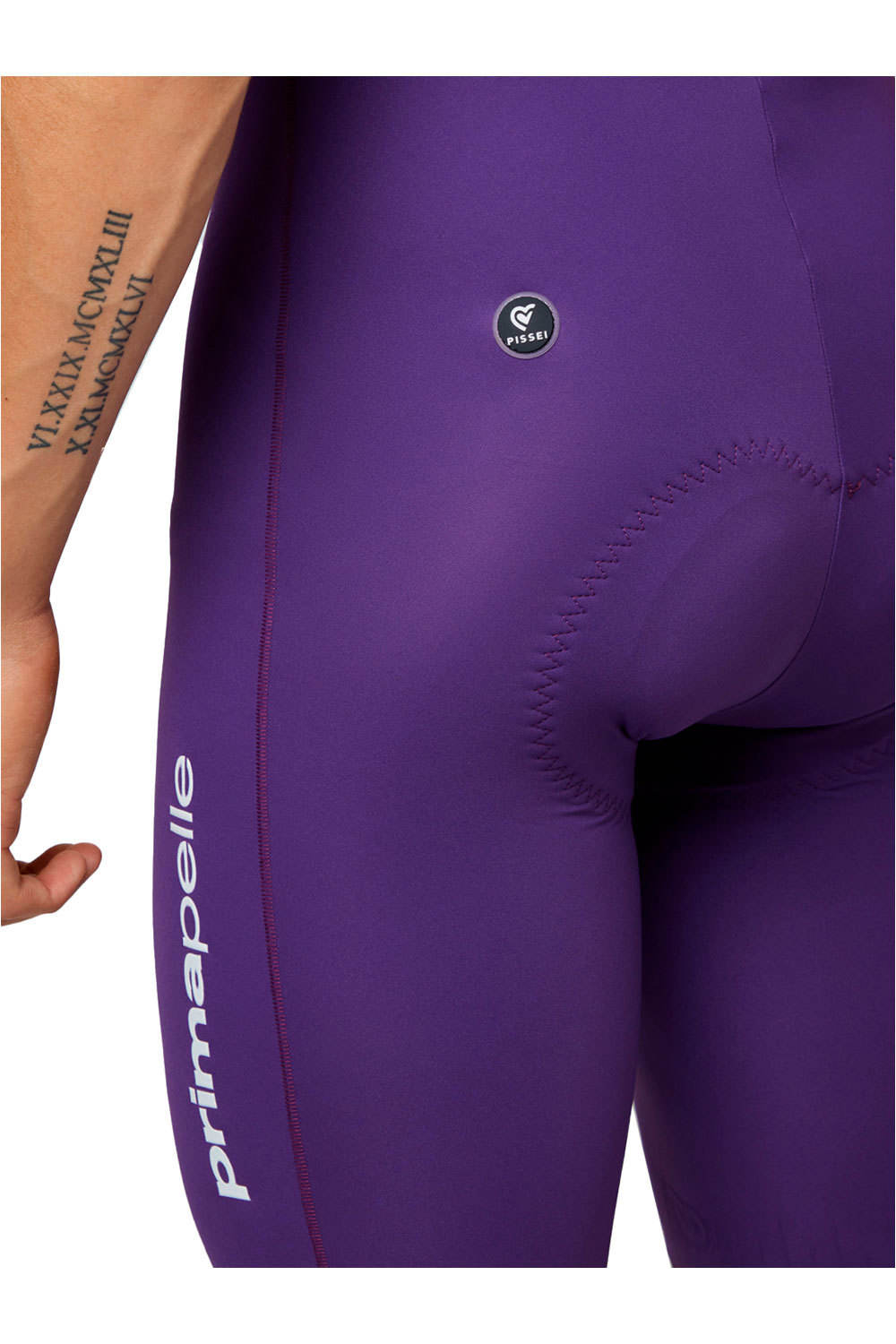 Pissei culotte corto hombre PRIMAPELLE BIB SHORTS vista detalle