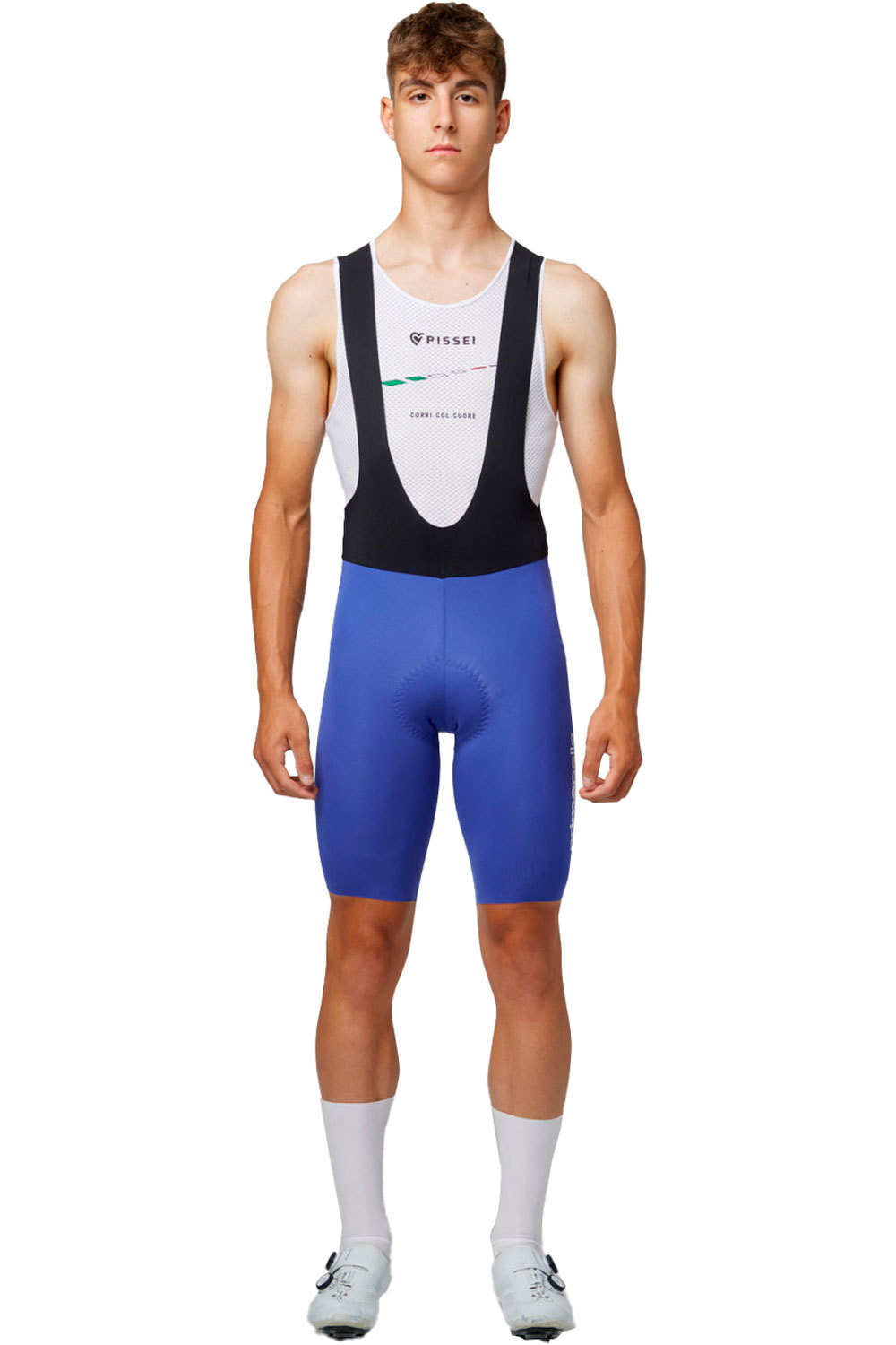 Pissei culotte corto hombre PRIMAPELLE BIB SHORTS vista frontal