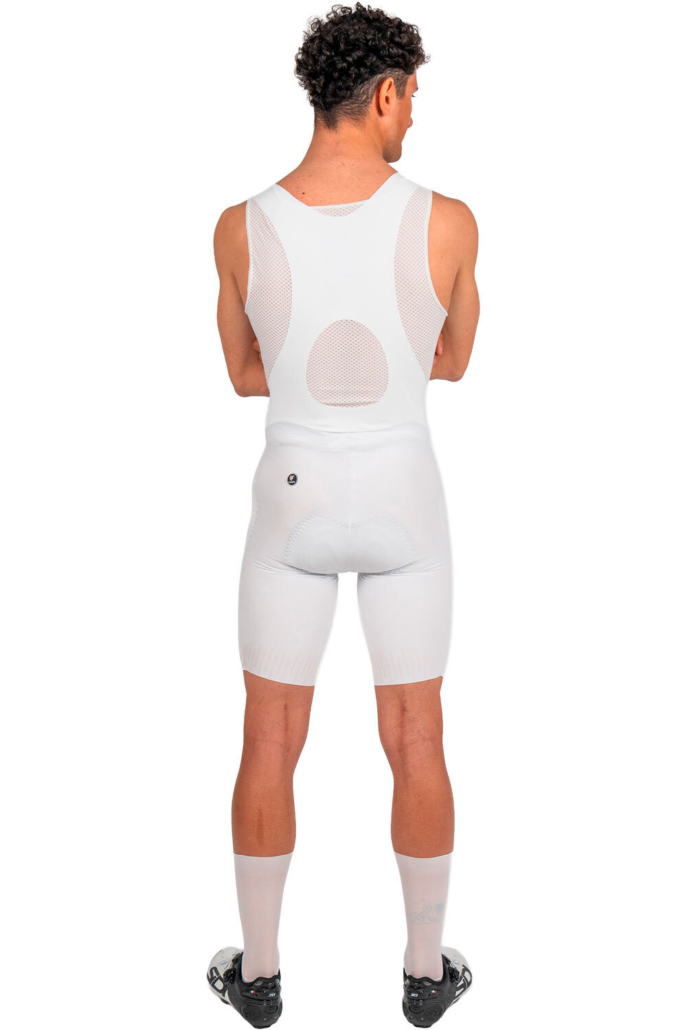 Pissei culotte corto hombre PRIMAPELLE BIB SHORTS vista trasera